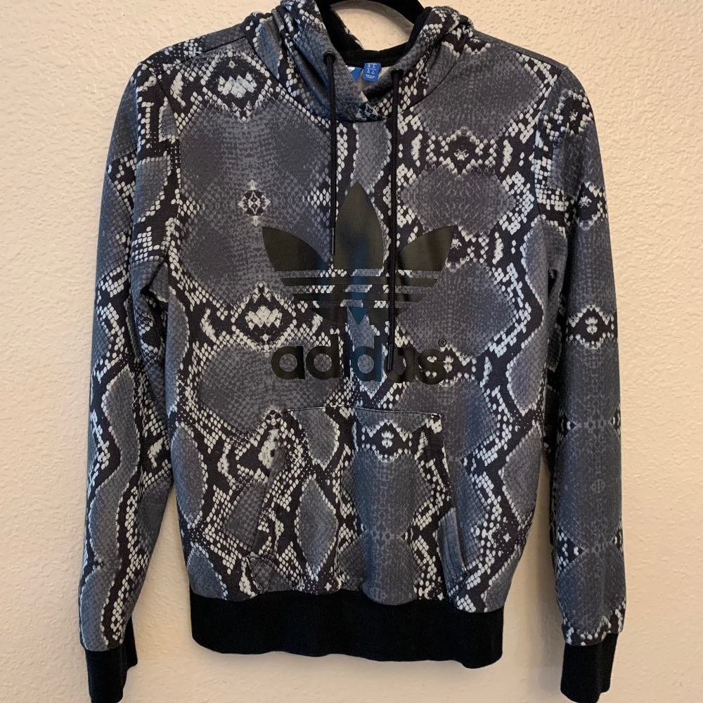Rare Unique Adidas Python Hoodie Size Small